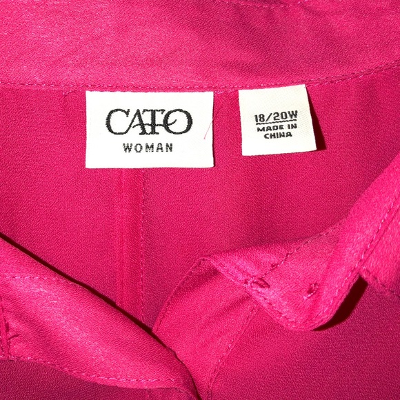 Fuchsia blouse - Picture 4 of 6